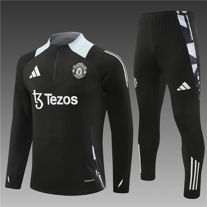 Manchester United 2024/25 Training Tracksuit (Black)