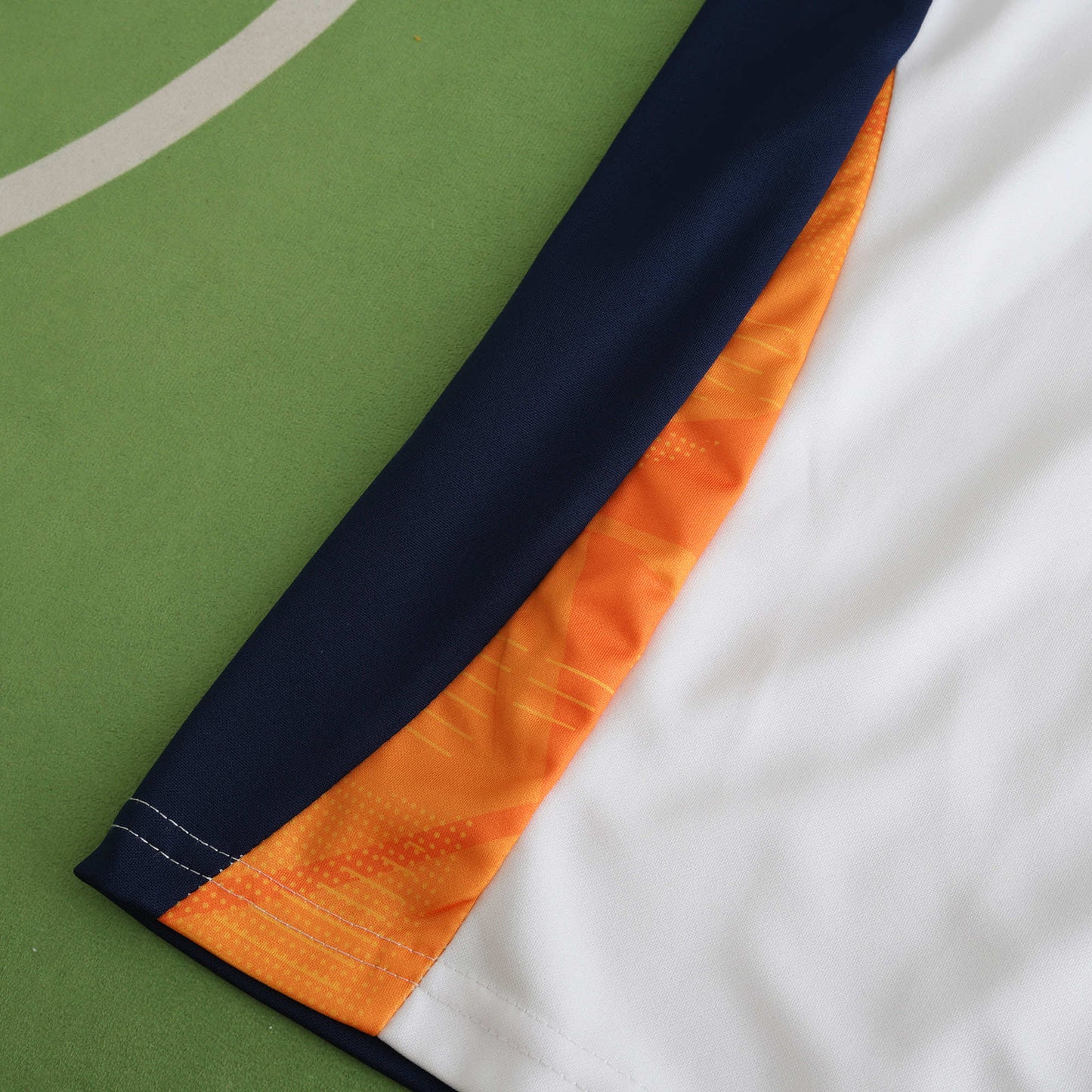 Real Madrid 2024/25 Training Tracksuit (White + Orange #4)