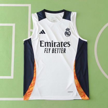Real Madrid 2024/25 Training Vest Tracksuit (white 2)