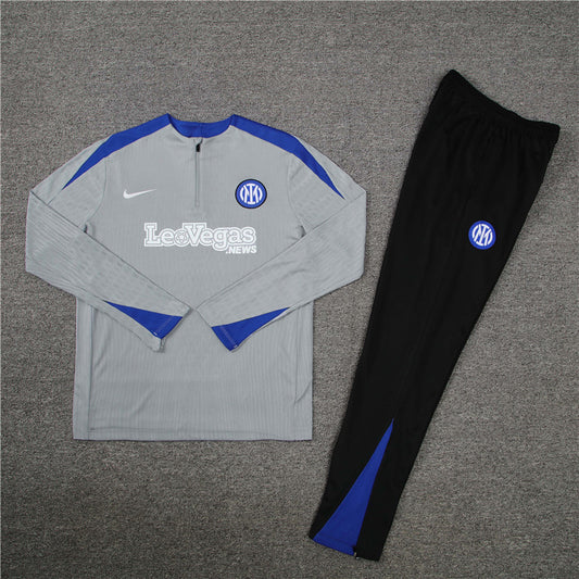 Inter Milan 2024/25 Training Tracksuit ( Grey)
