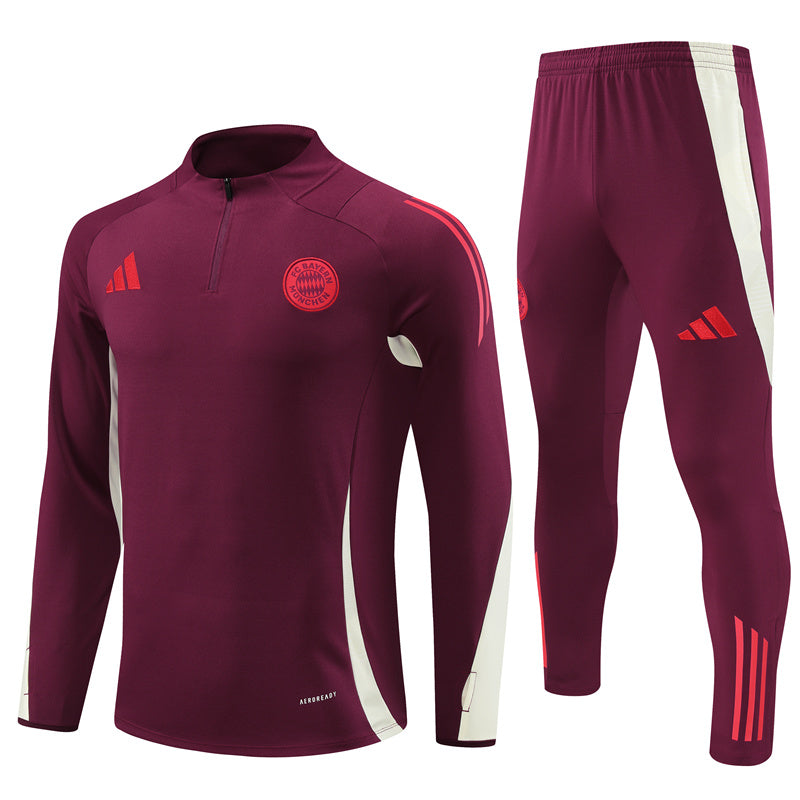 Bayern Munich 2024/25 Training Tracksuit (Red)