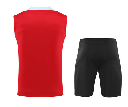 FC. Barcelona 2024/25 Training Vest Tracksuit (red)