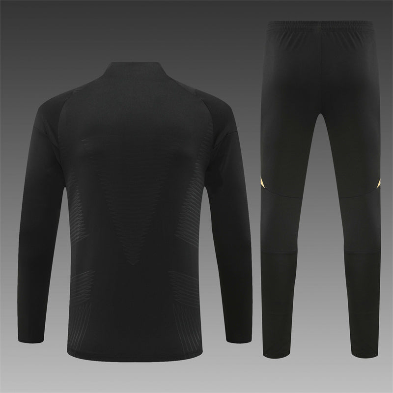 Real Madrid 2024/25 Training Tracksuit (Black)