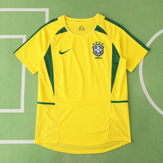 Brazil 2002/03 Home Jersey - Retro Edition