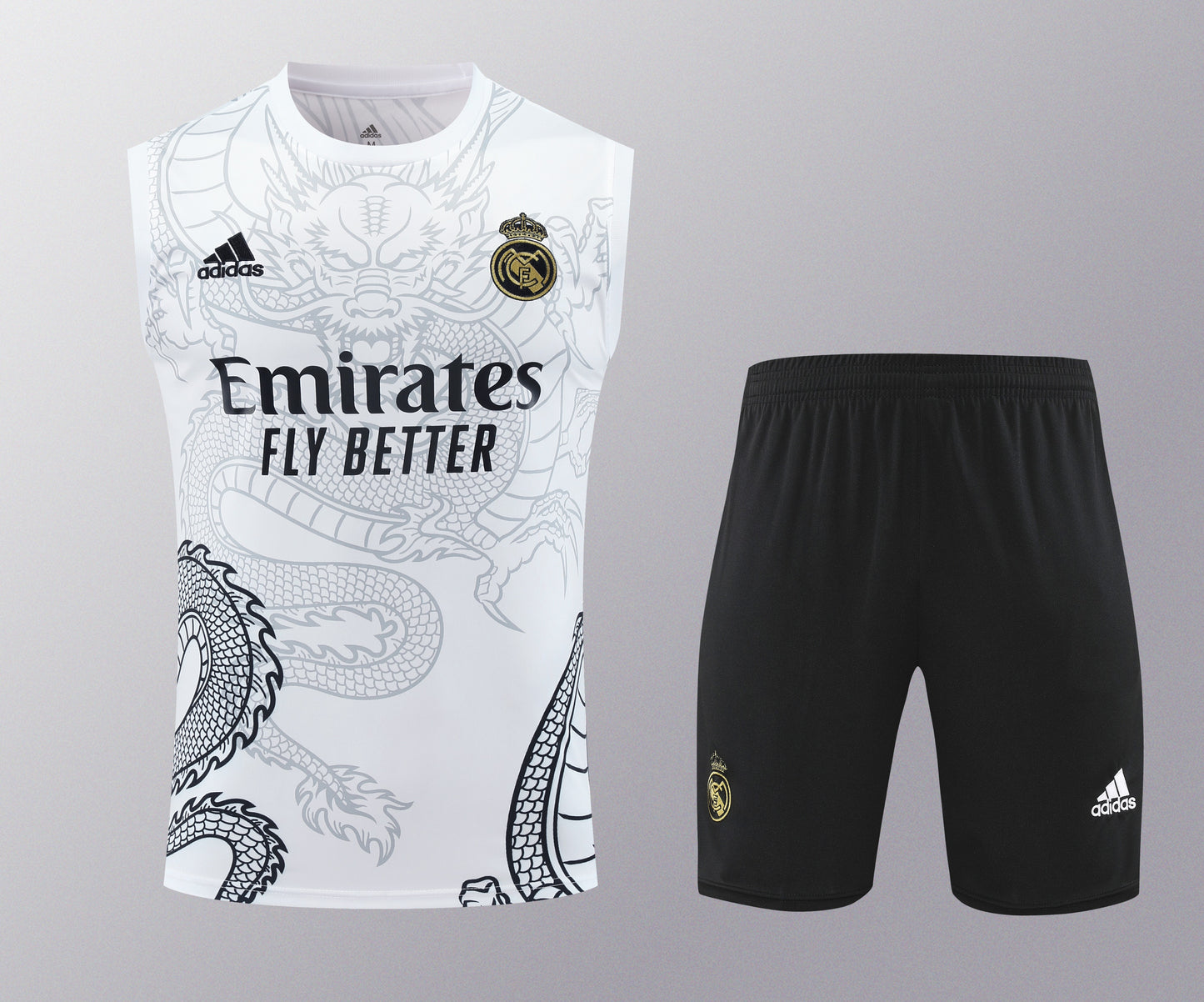 Real Madrid 2024/25 Training Vest Tracksuit (white 3)