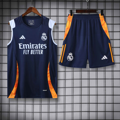 Real Madrid 2024/25 Training Vest Tracksuit (grey)