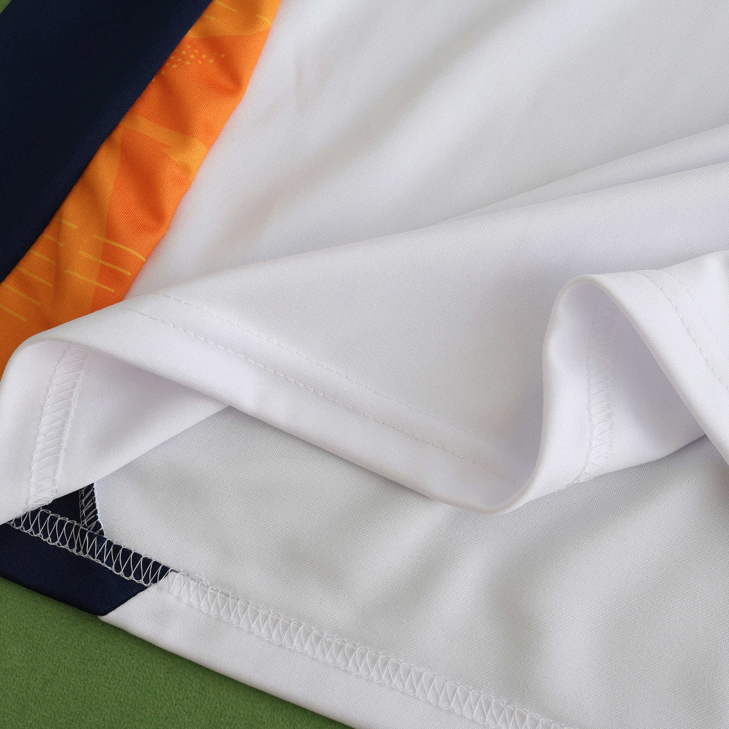 Real Madrid 2024/25 Training Tracksuit (White + Orange #4)