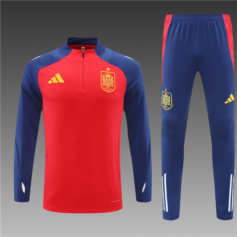 Spain 2024/25 Training Tracksuit (Red)