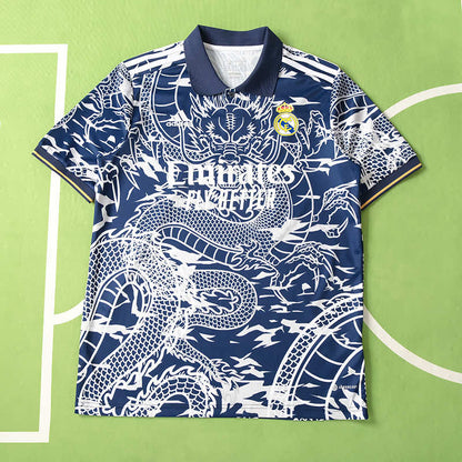 Real Madrid 2024/25 The Year of the Loong Memorial Jersey - Special Edition (Navy)