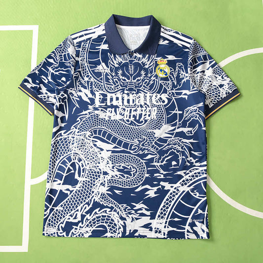 Real Madrid 2024/25 The Year of the Loong Memorial Jersey - Special Edition (Navy)