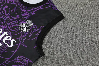 Real Madrid 2024/25 Training Vest Tracksuit (purple dragon)