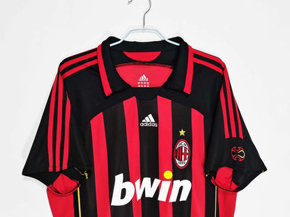 AC Milan 2006/07 Home Jersey - Retro Edition