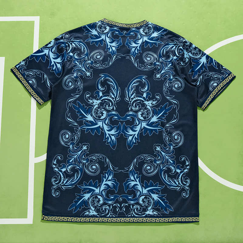 Italy 2023/24 Blue Versace Jersey - Special Edition - The Jersey Vault