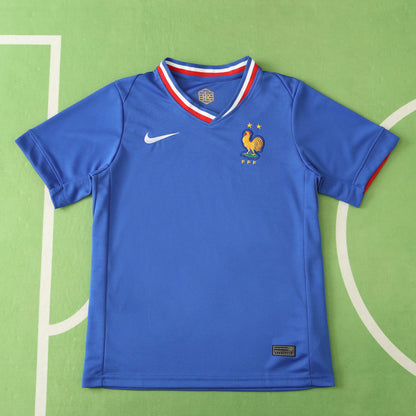 France 2024/25 Home Kit - Fan Edition (Kids) - The Jersey Vault