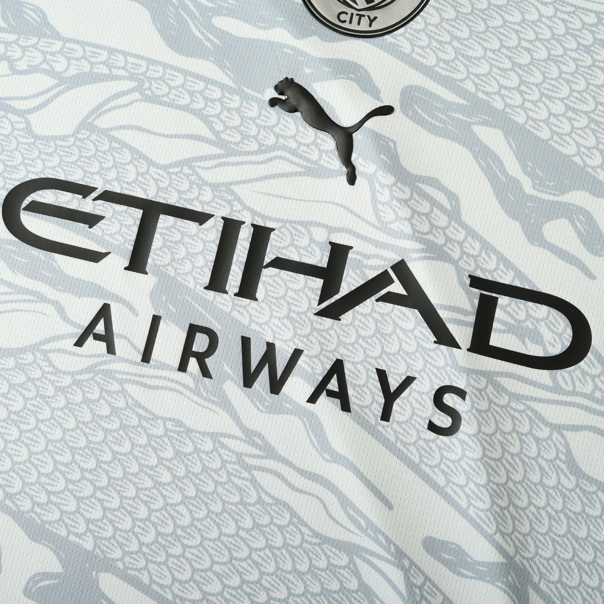 Manchester City 2023/24 Year of the Loong Home Jersey - Special Edition - The Jersey Vault