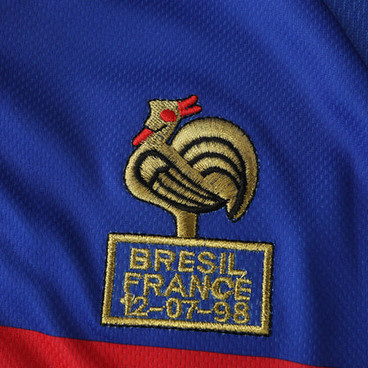 France 1998/99 Home Jersey - Retro Edition - The Jersey Vault