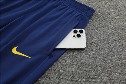 Brazil 2024/25 Training Tracksuit (Navy)