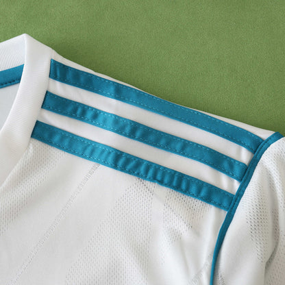 Real Madrid 2017/18 Longsleeved Home Jersey - Retro Edition - The Jersey Vault