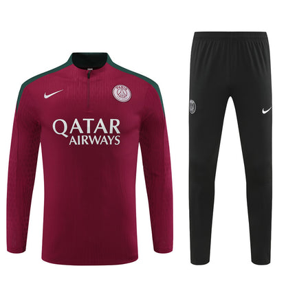 Paris Saint Germain 2024/25 Training Tracksuit ( Maroon)