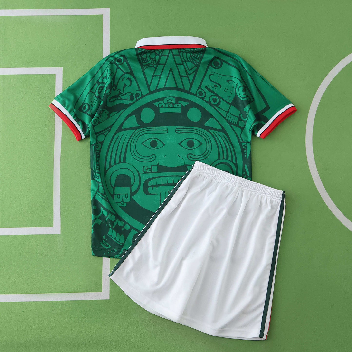 Mexico 1998/99 Home Kit - Retro Edition (Kids)