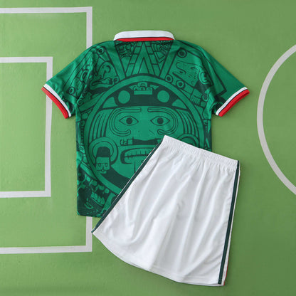 Mexico 1998/99 Home Kit - Retro Edition (Kids)