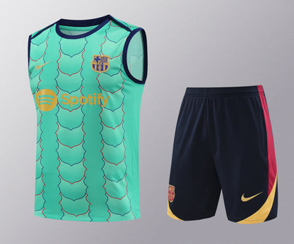 FC. Barcelona 2024/25 Training Vest Tracksuit (green)