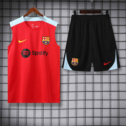 FC. Barcelona 2024/25 Training Vest Tracksuit (red)
