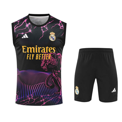 Real Madrid 2024/25 Training Vest Tracksuit (pink panther)