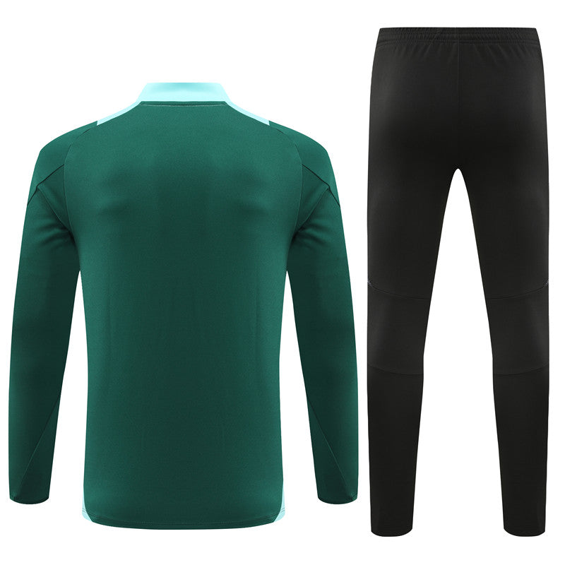 Manchester United 2024/25 Training Tracksuit (Green)
