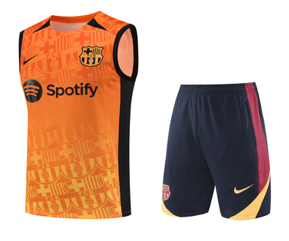 FC. Barcelona 2024/25 Training Vest Tracksuit (orange)