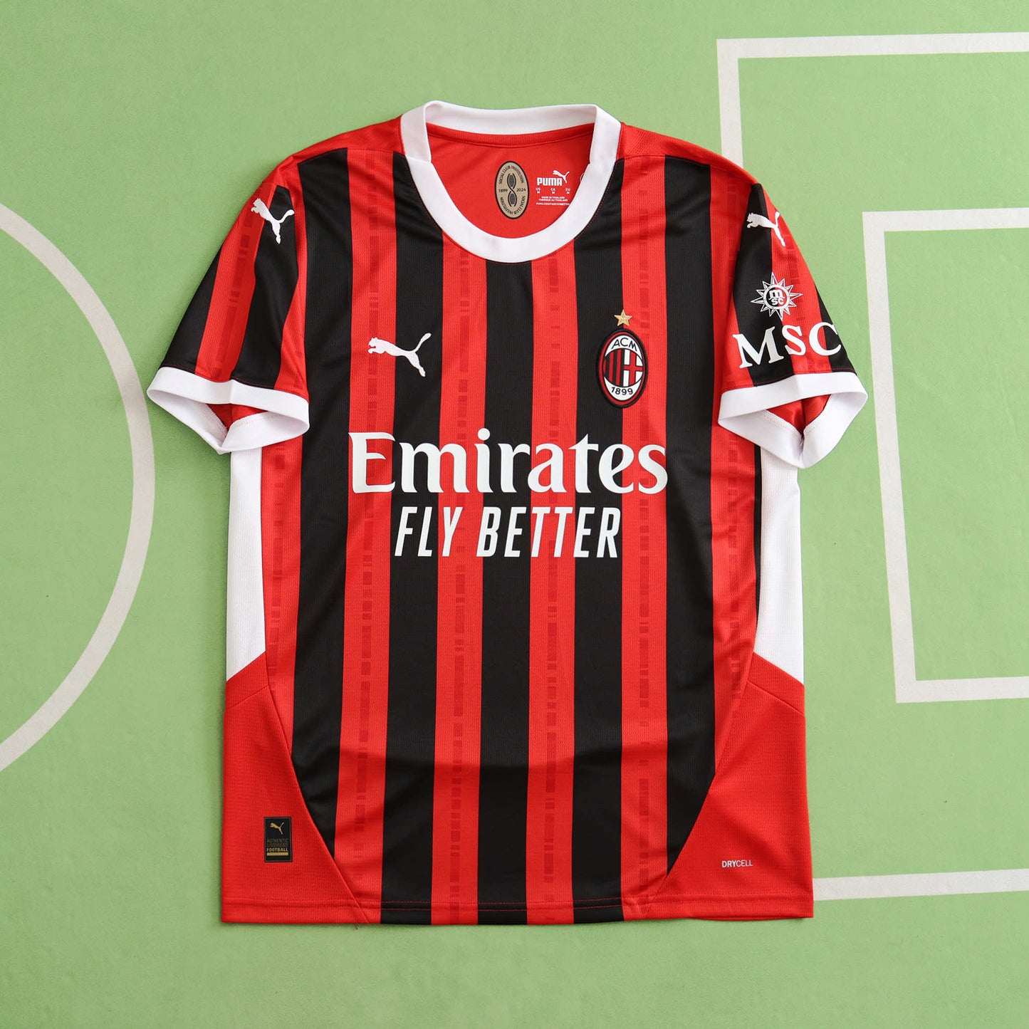 AC Milan 2024/25 Home Jersey - Fan Edition