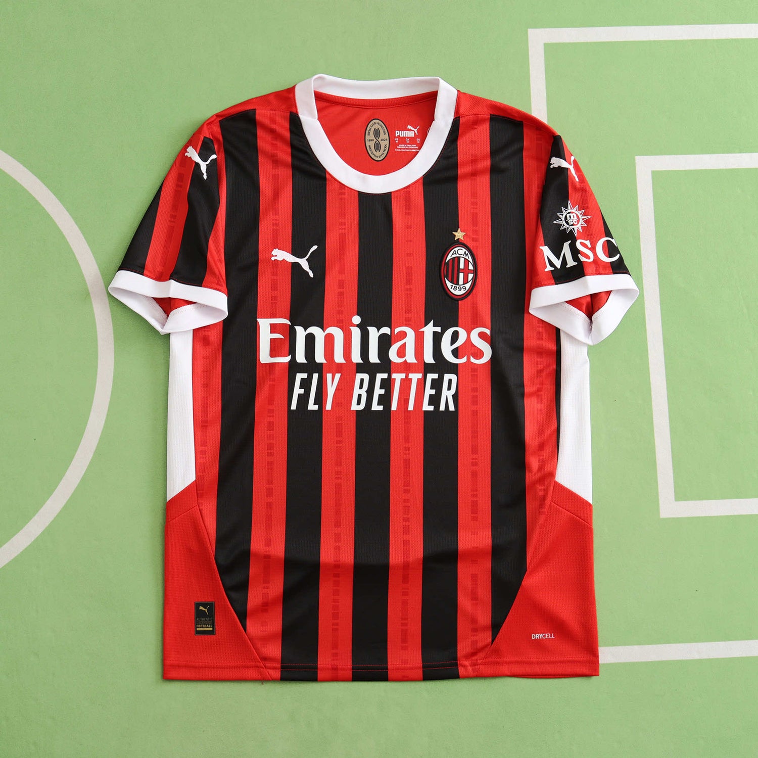 AC Milan 2024/25 Home Jersey - Fan Edition - The Jersey Vault