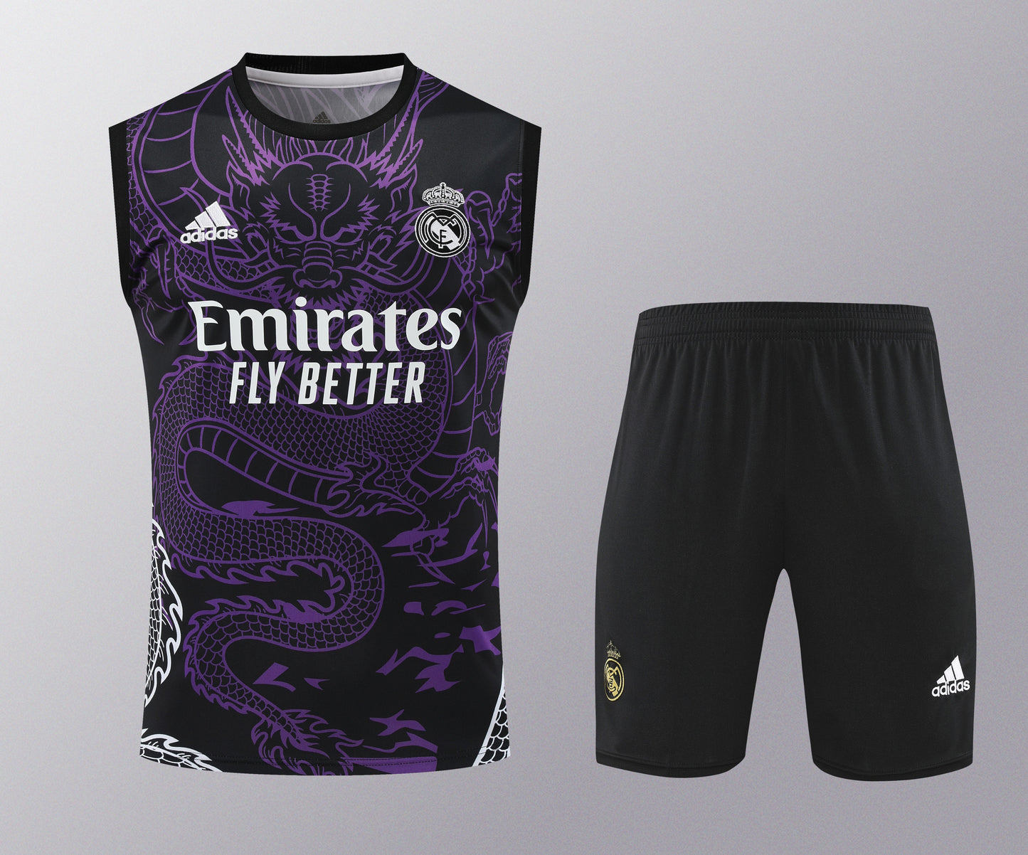 Real Madrid 2024/25 Training Vest Tracksuit (purple dragon)