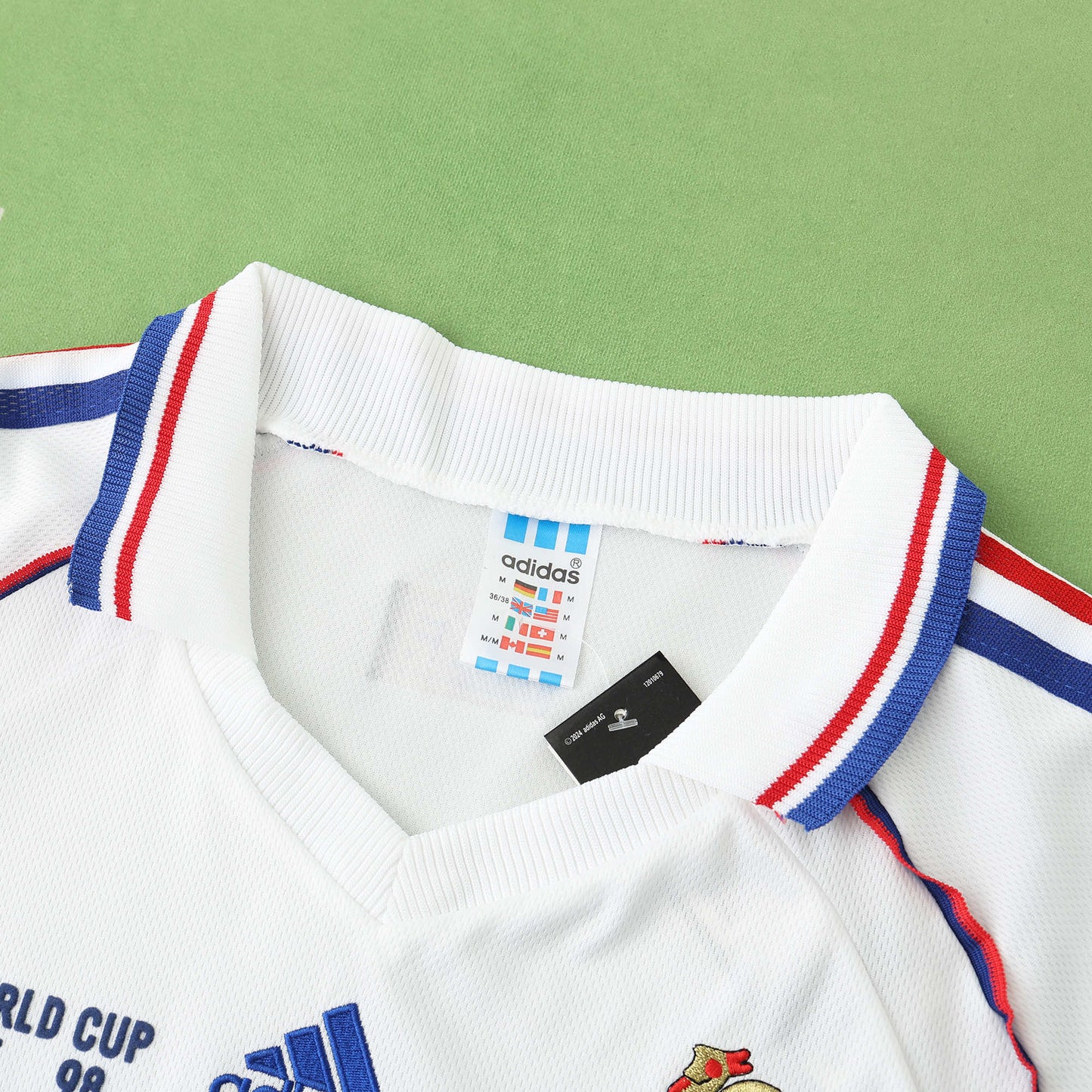 France 1998/99 Longsleeved Away Jersey - Retro Edition - The Jersey Vault