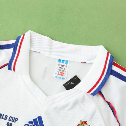 France 1998/99 Longsleeved Away Jersey - Retro Edition - The Jersey Vault