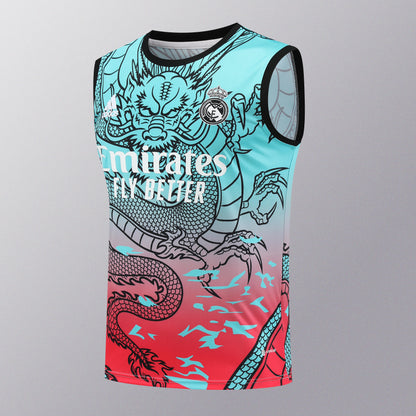 Real Madrid 2024/25 Training Vest Tracksuit (sunset dragon)