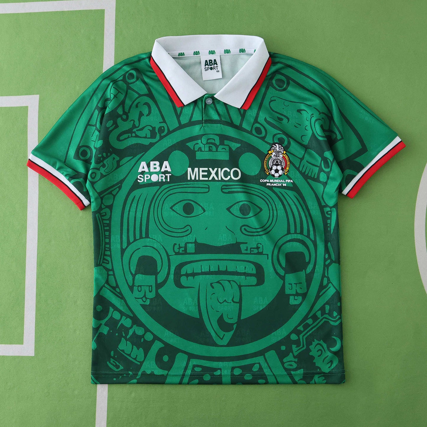 Mexico 1998/99 Home Kit - Retro Edition (Kids)