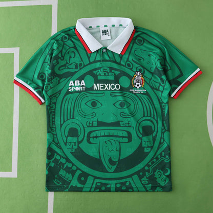Mexico 1998/99 Home Kit - Retro Edition (Kids)