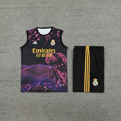Real Madrid 2024/25 Training Vest Tracksuit (pink panther)