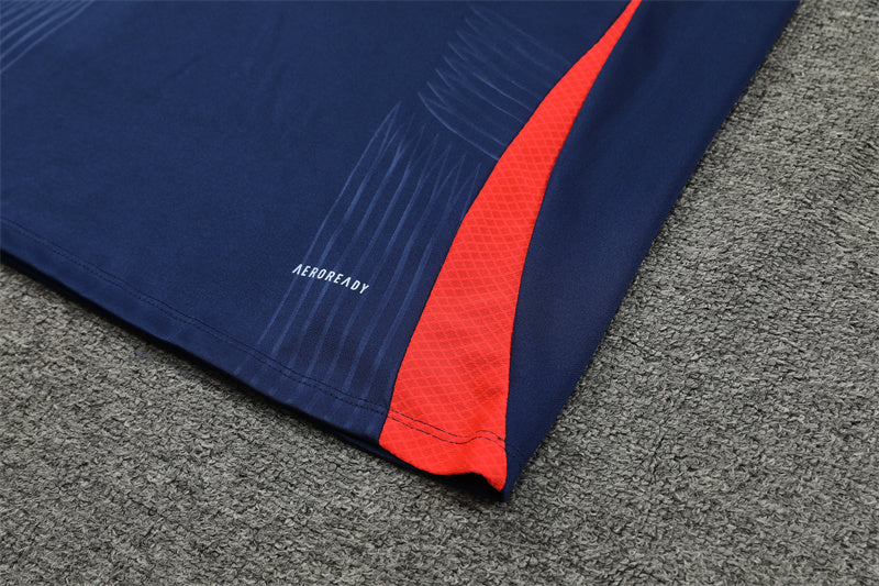 Manchester United 2024/25 Training Tracksuit (Navy and Red)