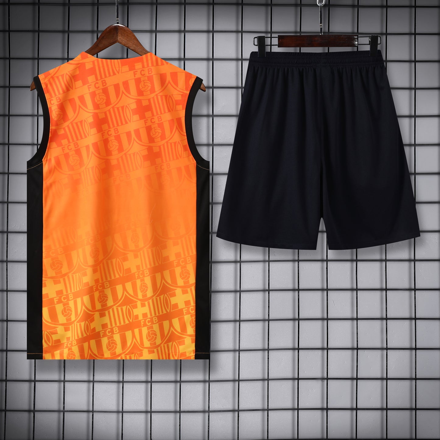FC. Barcelona 2024/25 Training Vest Tracksuit (orange)