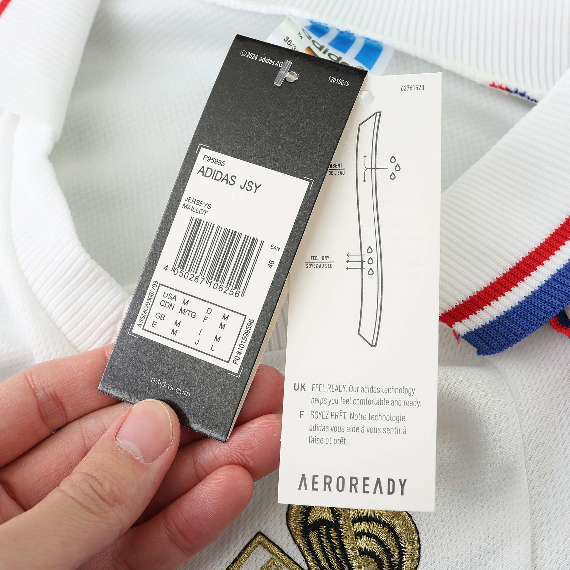 France 1998/99 Longsleeved Away Jersey - Retro Edition - The Jersey Vault