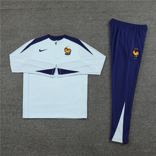 France 2024/25 Training Tracksuit (Light Blue)