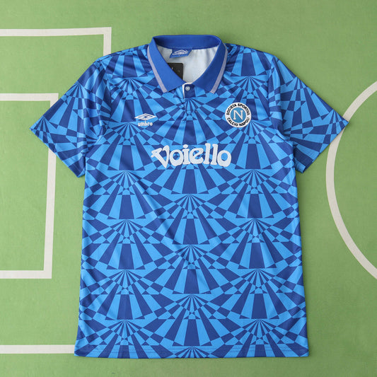 S.S.C. Napoli 1991/92 Home Jersey – Retro Edition