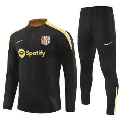 Barcelona 2024/25 Training Tracksuit (Black)