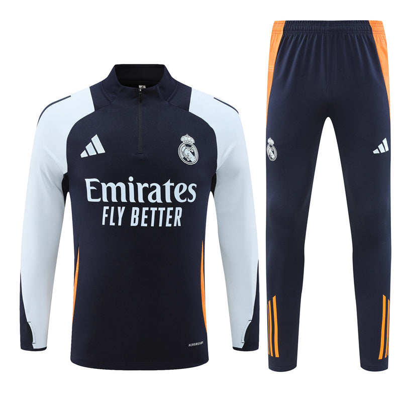 Real Madrid 2024/25 Training Tracksuit (Black #3)
