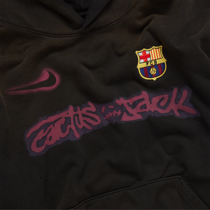 LIMITED EDITION Travis Scott X Barcelona Spray Logo Hoodie - Special Edition