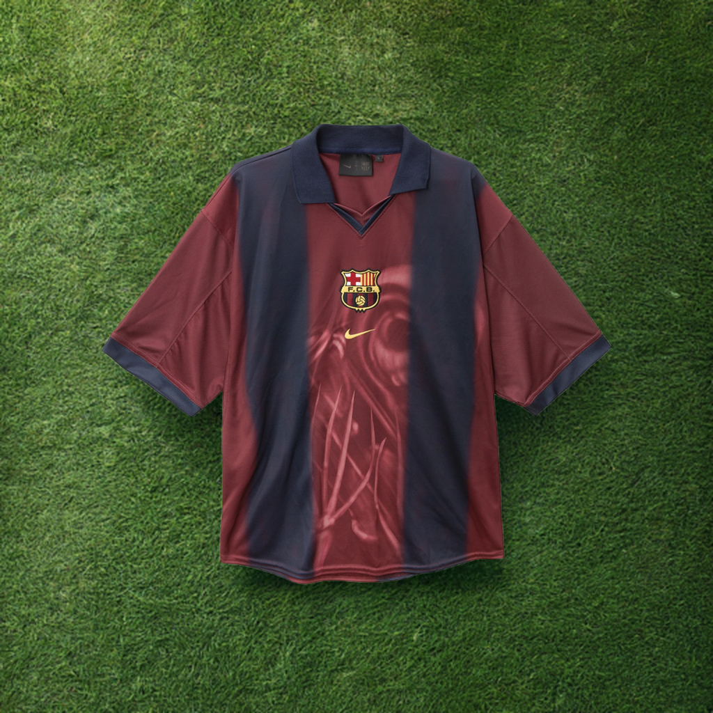 2000/01 LIMITED EDITION Barcelona x Travis Scott Home Jersey - Retro Edition