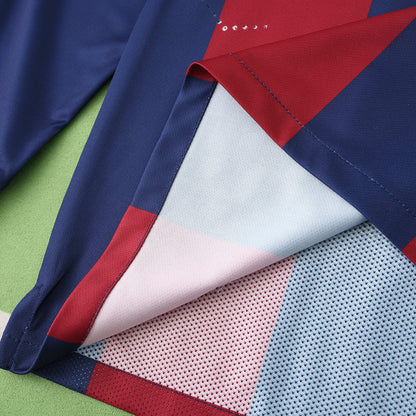 FC Barcelona 2014/15 Longsleeved Home Jersey - Retro Edition