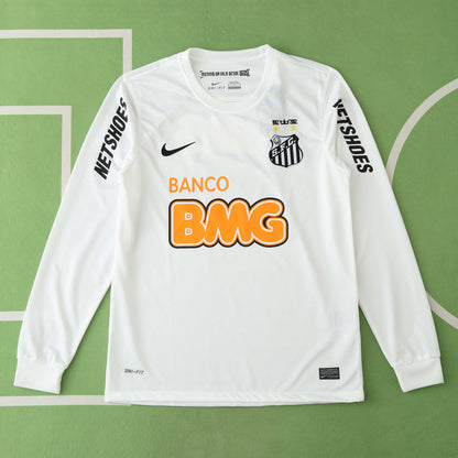 Santos FC 2013/14 Longsleeved Home Jersey - Retro Edition